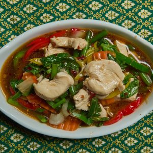 26. Pad Kra Prao Spicy