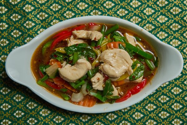 26. Pad Kra Prao Spicy