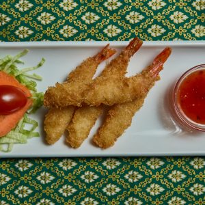 4. Indbagte Rejer (6 stk)