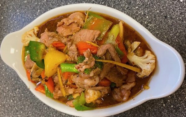 21. Pad Prik Spicy
