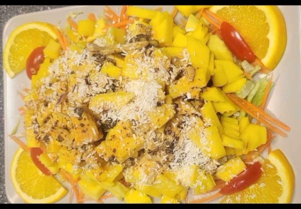 12. Spicy Mango Salat