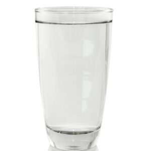 Glass with water