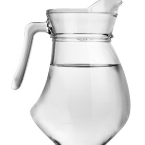 Jug with water isolated